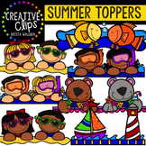 Summer Toppers {Creative Clips Digital Clipart}
