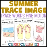 Summer Tracing The Image Preschool Practice | Summer Color