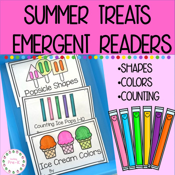 Preview of Summer Treats Emergent Readers