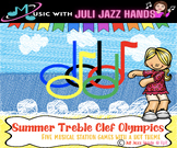 Summer Treble Clef Olympics- Five Music Games for Music Centers