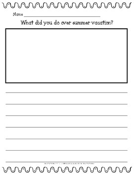summer vacation writing prompt by amanda rose resources tpt