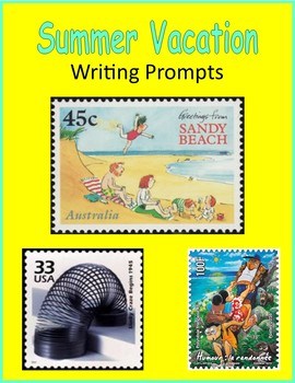 Preview of Summer Vacation - Writing Prompts