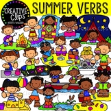 Summer Verbs: Summer Clipart {Creative Clips Clipart}