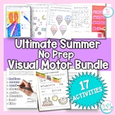 Summer Visual Motor Ultimate Bundle: NO PREP Summer Fine M