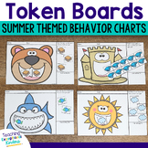 Summer Visual Reward Token Boards and Behavior Charts