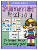 Summer Vocabulary