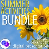 Summer Vocabulary Bundle for Adult ESL