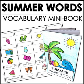 ESL Basic Vocabulary Mini-Books  Seasons, Food, House, Verbs, School, –  Hot Chocolate Teachables