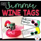 Summer Wine Gift Tags- Free