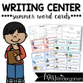 Writing Center Summer Word Cards