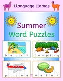 Summer Word Puzzles