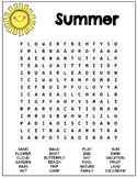 Summer - Word Search