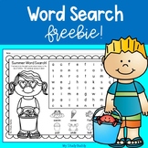 Summer Word Search Freebie (End of Year Activities, Last D