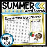Summer Word Search | TPT Dollar Deals