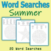 Summer Word Searches