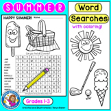 Summer Word Searches - Primary {Gr 1-3}