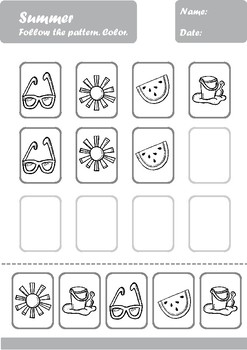 Summer Worksheets Age 4-5 by Elena Dincheva | Teachers Pay ...