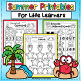 Summer Worksheets for Preschool