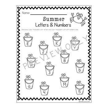 summer worksheets for preschool kindergarten by little bell lessons