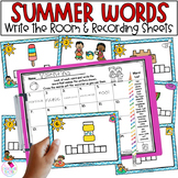 Summer Write the Room - End of the Year
