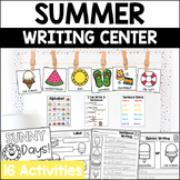 Summer Writing Center | K-2 Writing Center Activities | Su