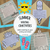 Summer Writing Craftivities