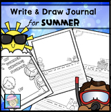 Summer Writing Prompts Kindergarten 1st Grade 2nd Grade Wr