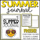Summer Writing Journal