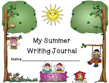 Summer Writing Journal by Judy Buckley | Teachers Pay Teachers