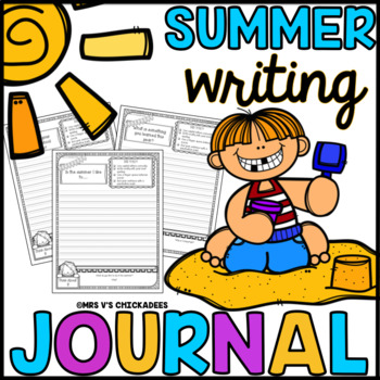 Preview of Summer Writing Journal: End of Year Activity, Summer Work, Summer School