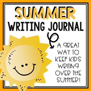 Summer Writing Journal by Third in Hollywood | Teachers Pay Teachers