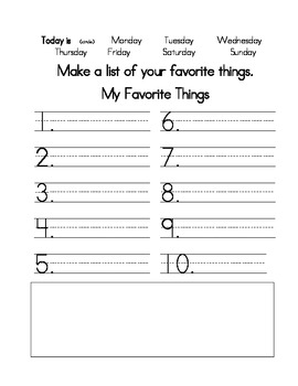 summer writing journal kindergarten first grade by