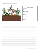 Summer Writing Journal with Word Bank and Picture Prompts