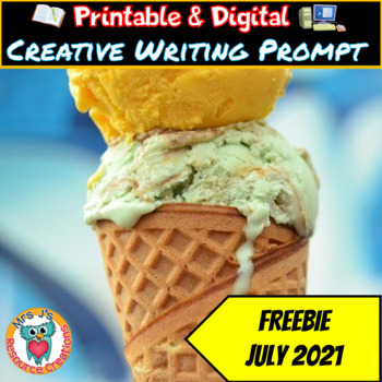 Preview of Summer Writing Prompt Activity - FREE