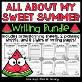 Summer Writing Prompt Sweet Summer Writing Activity End of