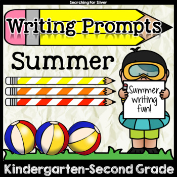 Summer Writing Prompts by Searching For Silver | TPT