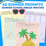 Summer Writing Prompts {Creative, Narrative, Opinion & Exp