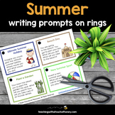 Summer Writing Prompts For Rings