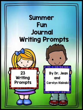 Summer Writing Prompts Journal by Carolyn Kisloski | TPT