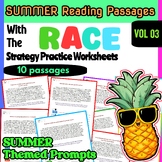 Summer Writing Prompts Packet – Fun Summer Craft & RACE Wr