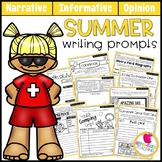 Summer Writing Prompts | Real-World and Draw & Write Forma