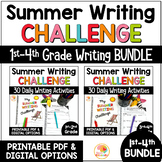 Summer Writing Prompts: Summer Writing Challenge Activitie