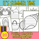 summer writing journal | summer writing craft | summer bul