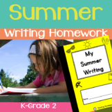 Summer Writing Prompts (Younger Grades)