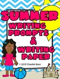 Summer Writing Prompts and Paper