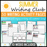 Summer Writing Activities and Writing Prompts for 2nd 3rd 