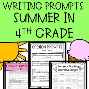 weekly writing prompts for 4th grade