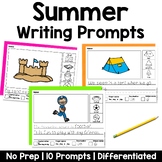 Summer Writing Prompts for Kindergarten First Grade