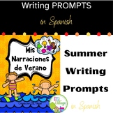 Summer Writing Prompts in Spanish