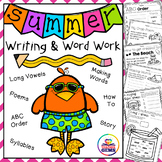 Preview of Summer Writing and Word Work